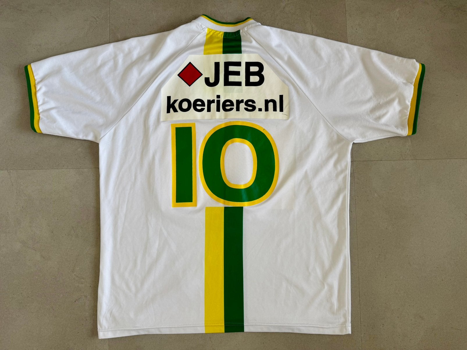 ADO Den Haag 2002 - 2003 wedstrijdshirt nummer 10 maat XXL, Groter dan maat XL, Ophalen of Verzenden, Zo goed als nieuw, Shirt
