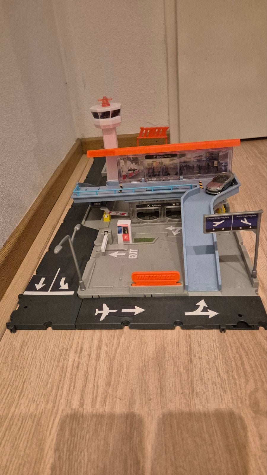 Matchbox action drivers vliegveld, Kinderen en Baby's, Ophalen of Verzenden, Zo goed als nieuw