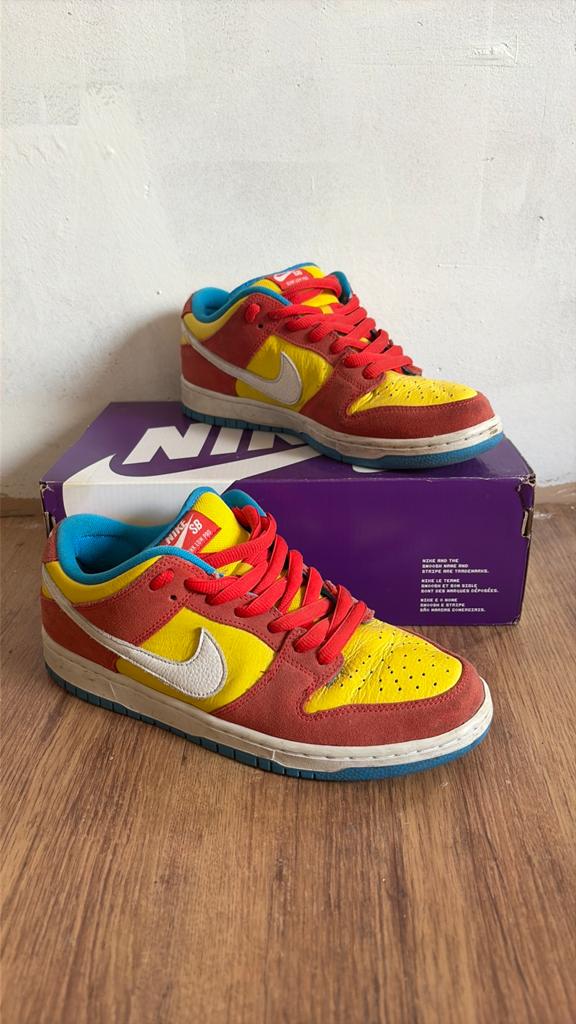 Nike dunk sb bart simpson maat 42.5 40 euro vandaag ophalen, Overige kleuren, Ophalen of Verzenden, Sneakers of Gympen, Gedragen