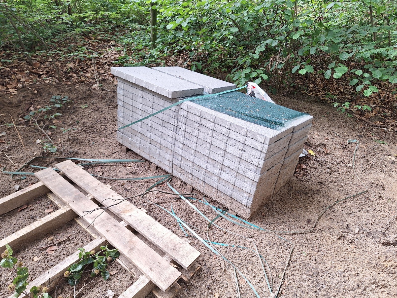 Redsun mount vancouver betontegels, Tuin en Terras, Ophalen, Nieuw, Beton, Terrastegels