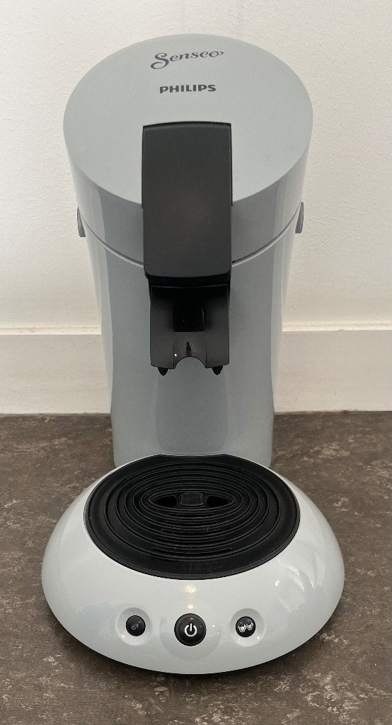 Philips Senseo HD6553/7  kleur zilvergrijs, Witgoed en Apparatuur, Ophalen, Zo goed als nieuw, Koffiemachine, Koffiepads en cups