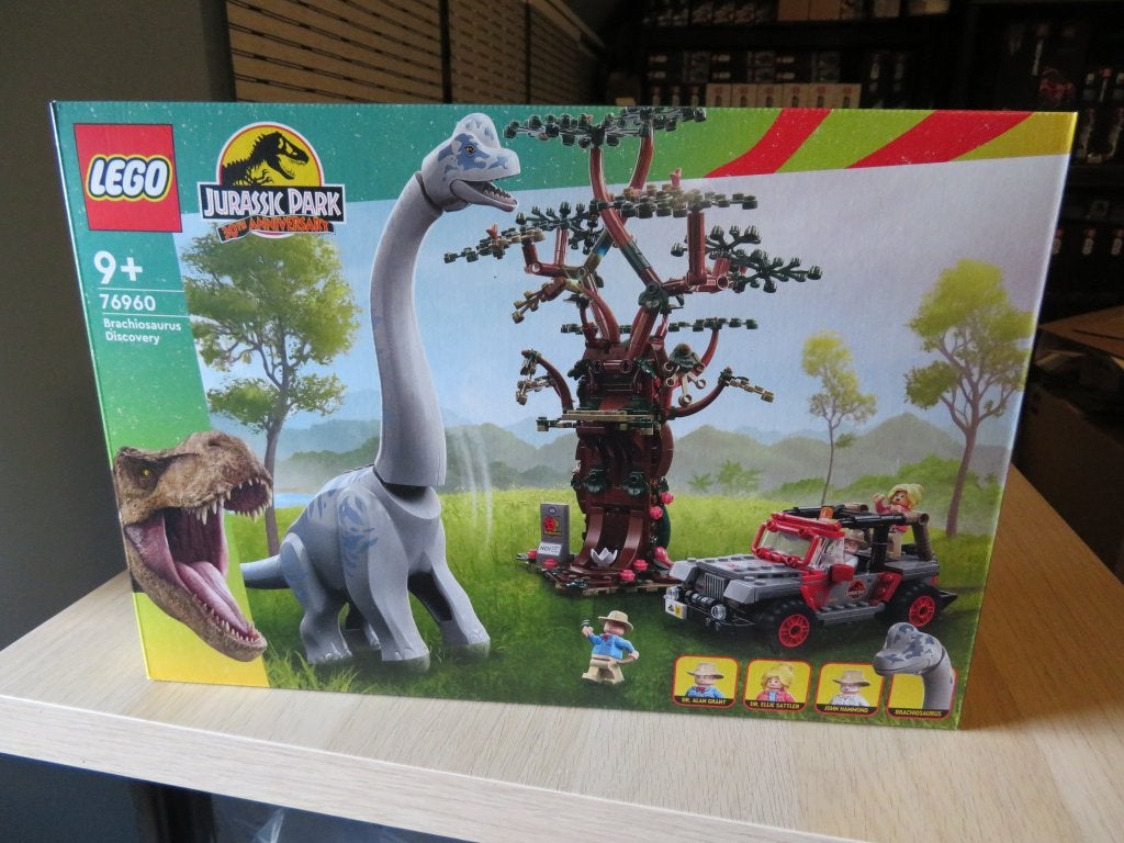 Lego Jurassic World 76960 Brachiosaurus Discovery (2022), Jurassic World, Lego, Nieuw, Ophalen of Verzenden