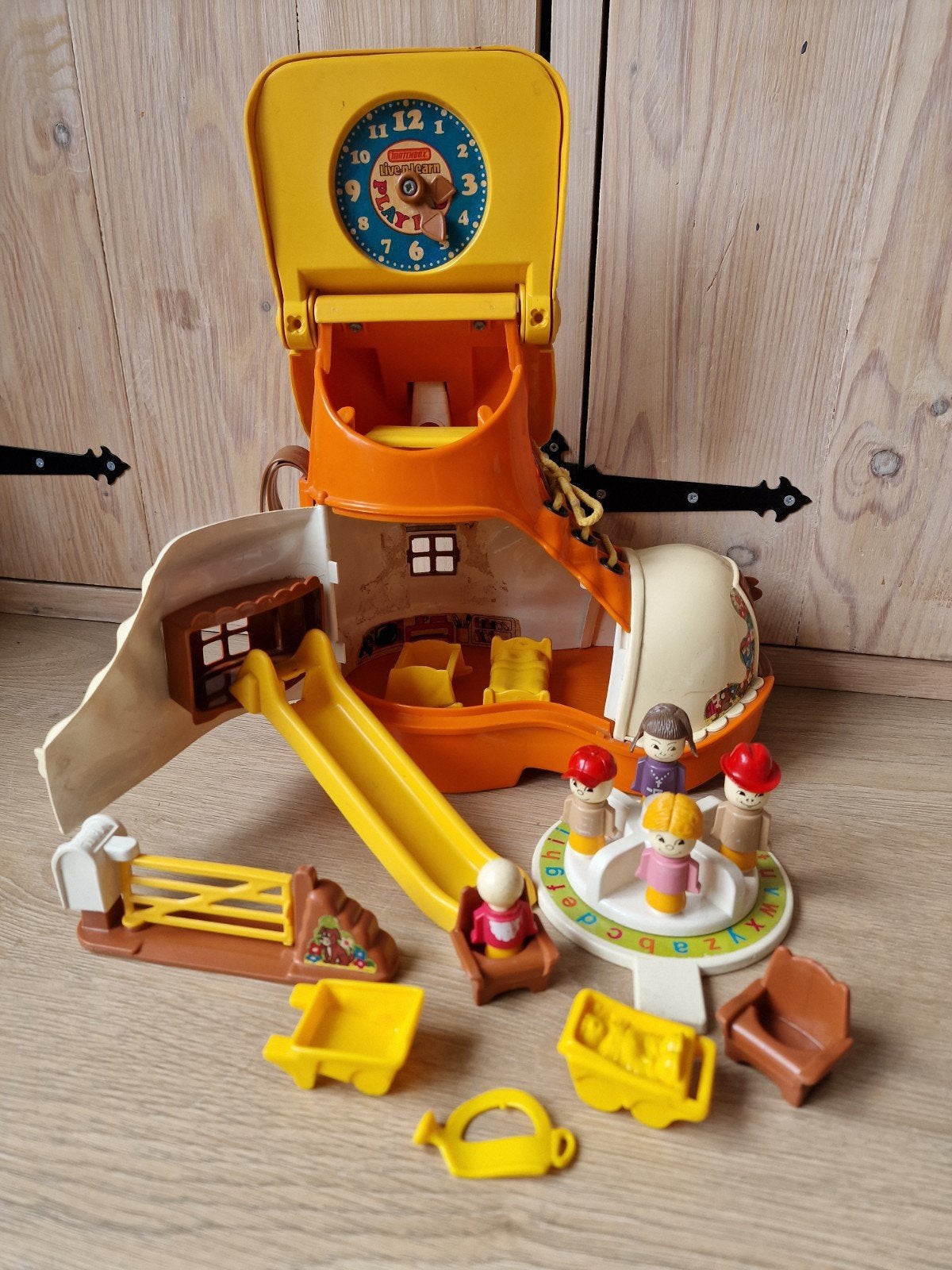 Vintage Matchbox Live 'n Learn Speelgoed Laars Huis, Ophalen of Verzenden