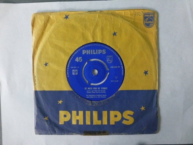 Zangeres zonder Naam. De meid van de straat./ De blinde sold, Ophalen of Verzenden, Gebruikt, 7 inch, Nederlandstalig