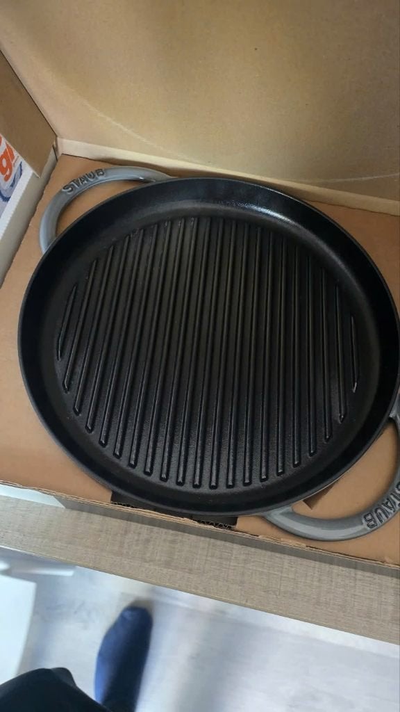 nieuwe Staub grillpan 30cm, Braadpan, Nieuw, Ophalen of Verzenden, Zwilling