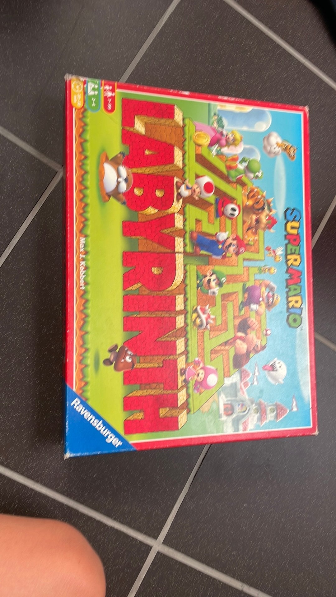 Super Mario Labyrint spel, Een of twee spelers, Ophalen of Verzenden, Zo goed als nieuw, Reisspel