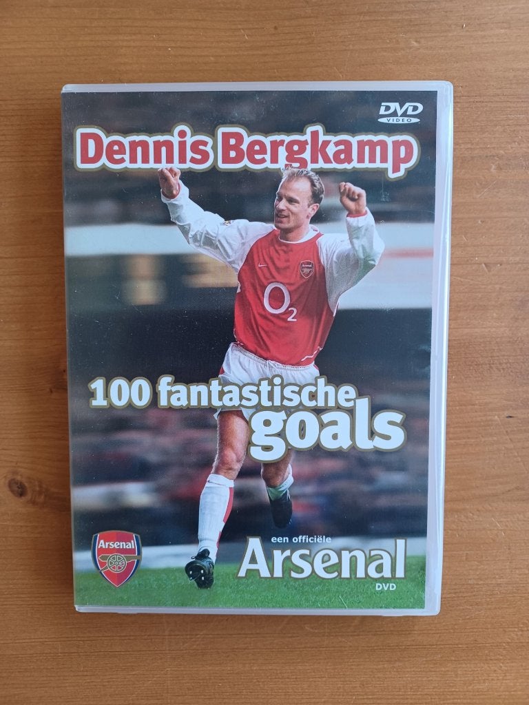 Dennis Bergkamp - 100 fantastische goals, Voetbal, Ophalen of Verzenden, Gebruikt, Engels