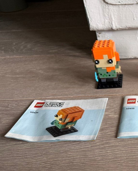 Lego 40624 Minecraft, BrickHeadz, Lego, Compleet, Ophalen of Verzenden