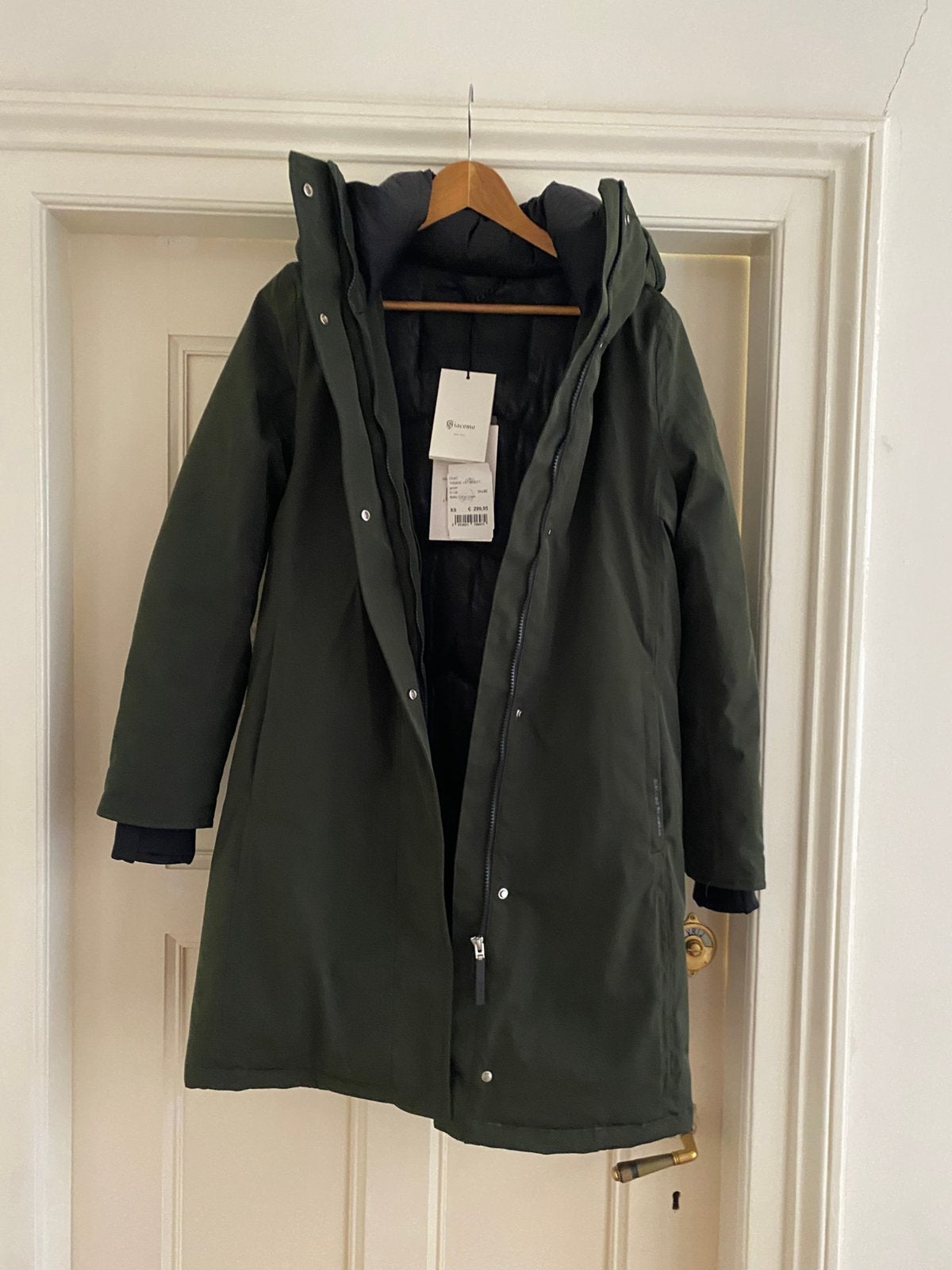 Giacomo. Winter parka. Nieuw !! Maat XS, Ophalen of Verzenden, Nieuw, Maat 34 (XS) of kleiner, Groen