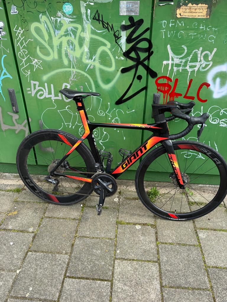 Giant Propel racefiets - Ultegra Di2 - Aero, 28 inch, Carbon, Heren, 49 tot 53 cm