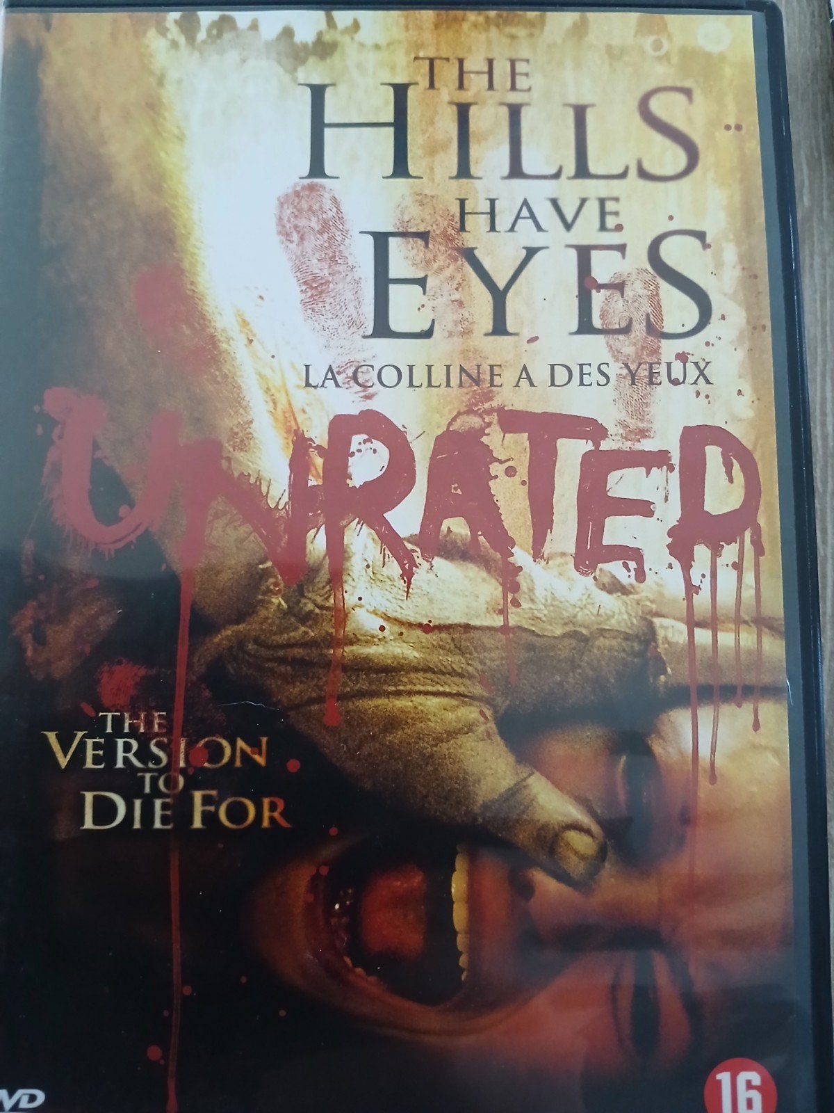 the hills have eyes unrated, Vanaf 16 jaar, Ophalen of Verzenden, Zo goed als nieuw, Overige genres