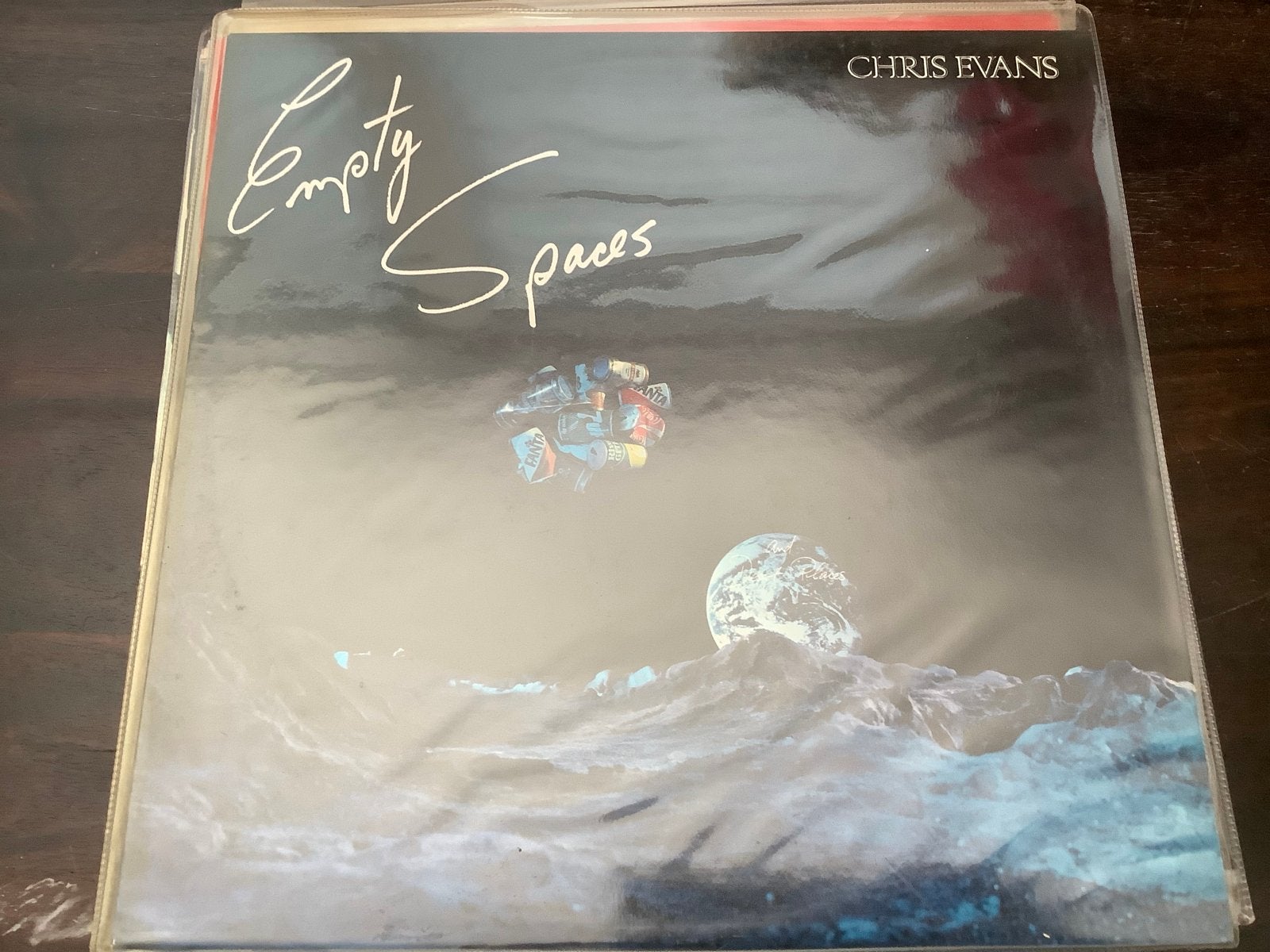 Chris Evans - Empty Spaces LP (1984), LP, Pop, Ophalen of Verzenden, Zo goed als nieuw