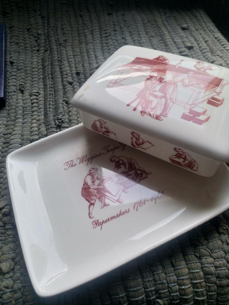 Wedgewood Botervloot 3 Delig, Ophalen of Verzenden