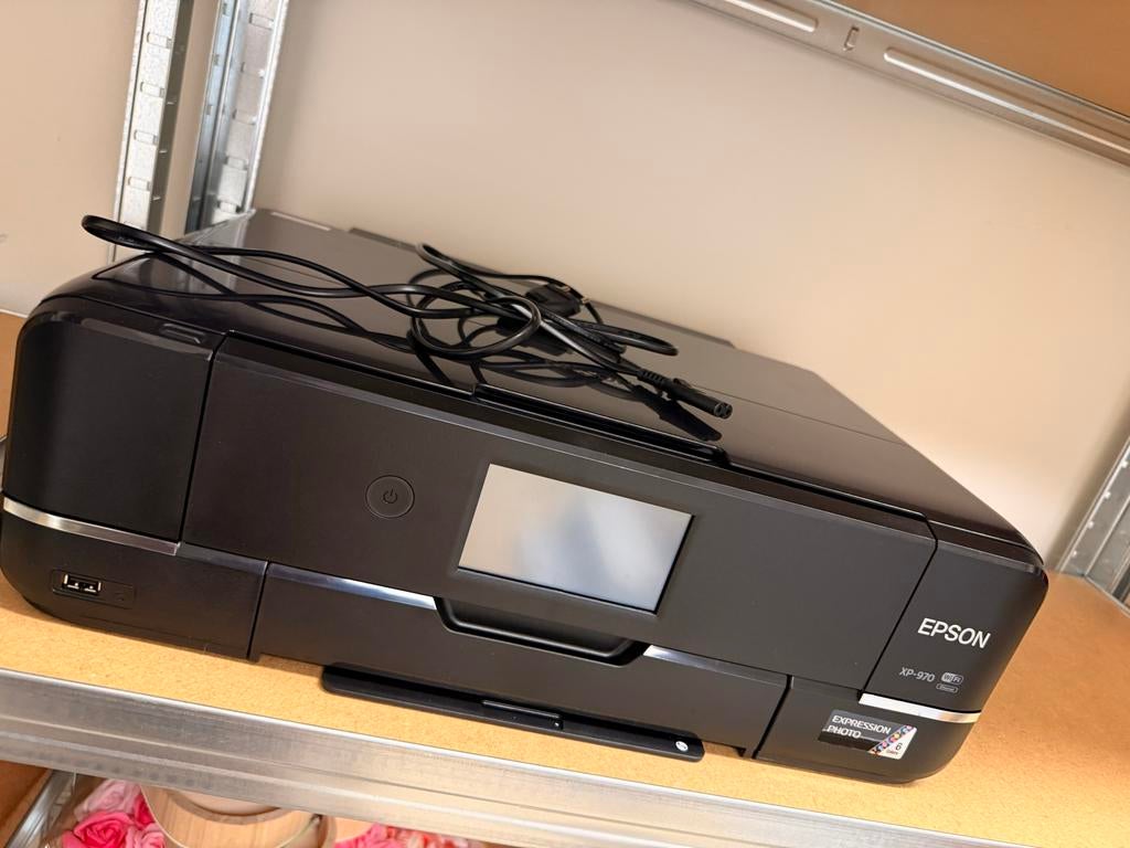 Epson Expression Photo XP-970 A3 All-in-One Inkjetprinter, Computers en Software, Printers, Ophalen, Gebruikt, Inkjetprinter, All-in-one