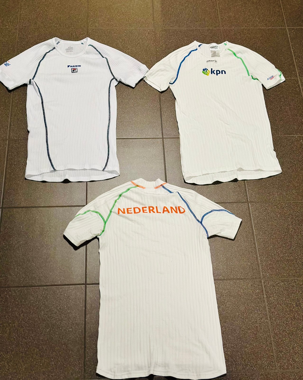Thermoshirt ondershirt zweetshirt skishirt shirt nedeland XL, Kleding | Heren, Sportkleding, Wit, Maat 56/58 (XL), Ophalen of Verzenden