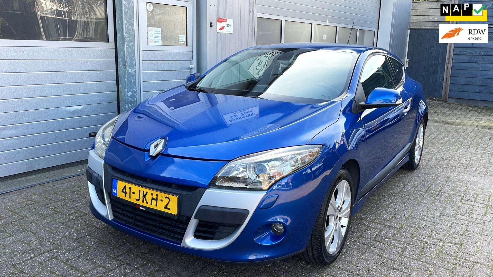 Renault Mégane Coupé 1.6 Busines Sport-1e eigenaar Navi, Auto's, Voorwielaandrijving, Dealer onderhouden, Stof, Gebruikt