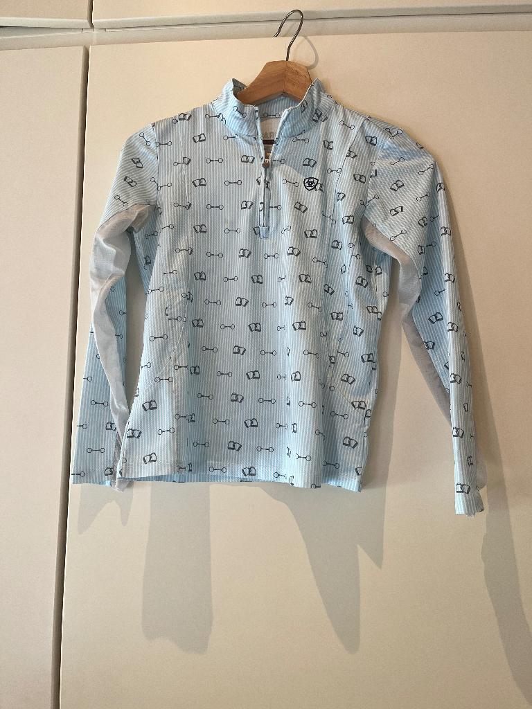 Paardrijshirt, paardrij longsleeve, ariat, maat M, maat 152, Dieren en Toebehoren, Paardrijkleding, Gebruikt, Kinderen, Dressuur
