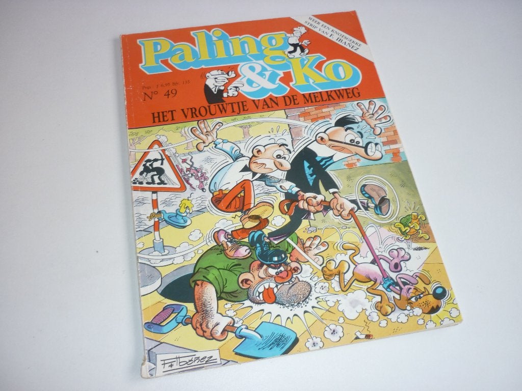 Ibanez: Paling en Ko – 49. Het Vrouwtje van de Melkweg, Eén stripboek, Ophalen of Verzenden, Gelezen