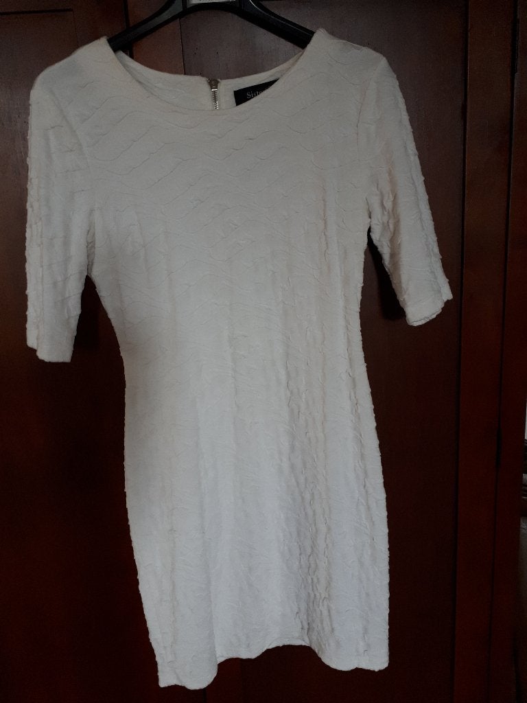 Witte jurk, Sisters point, maat S, Verzenden, Wit, Sisters Point, Zo goed als nieuw