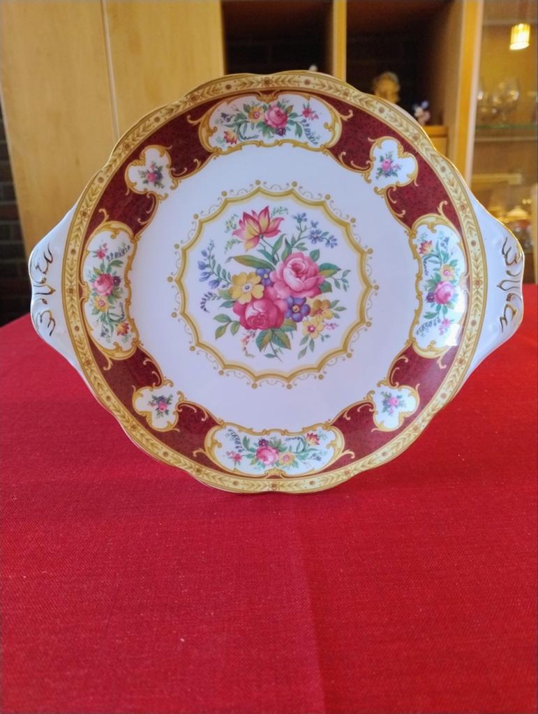 Royal Albert Lady Hamilton taartplateau - perfecte staat, Ophalen of Verzenden