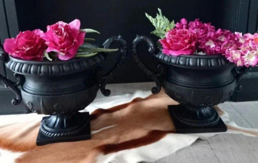 2 Franse siervazen, Tuin en Terras, Tuinvazen, Ophalen of Verzenden, Nieuw