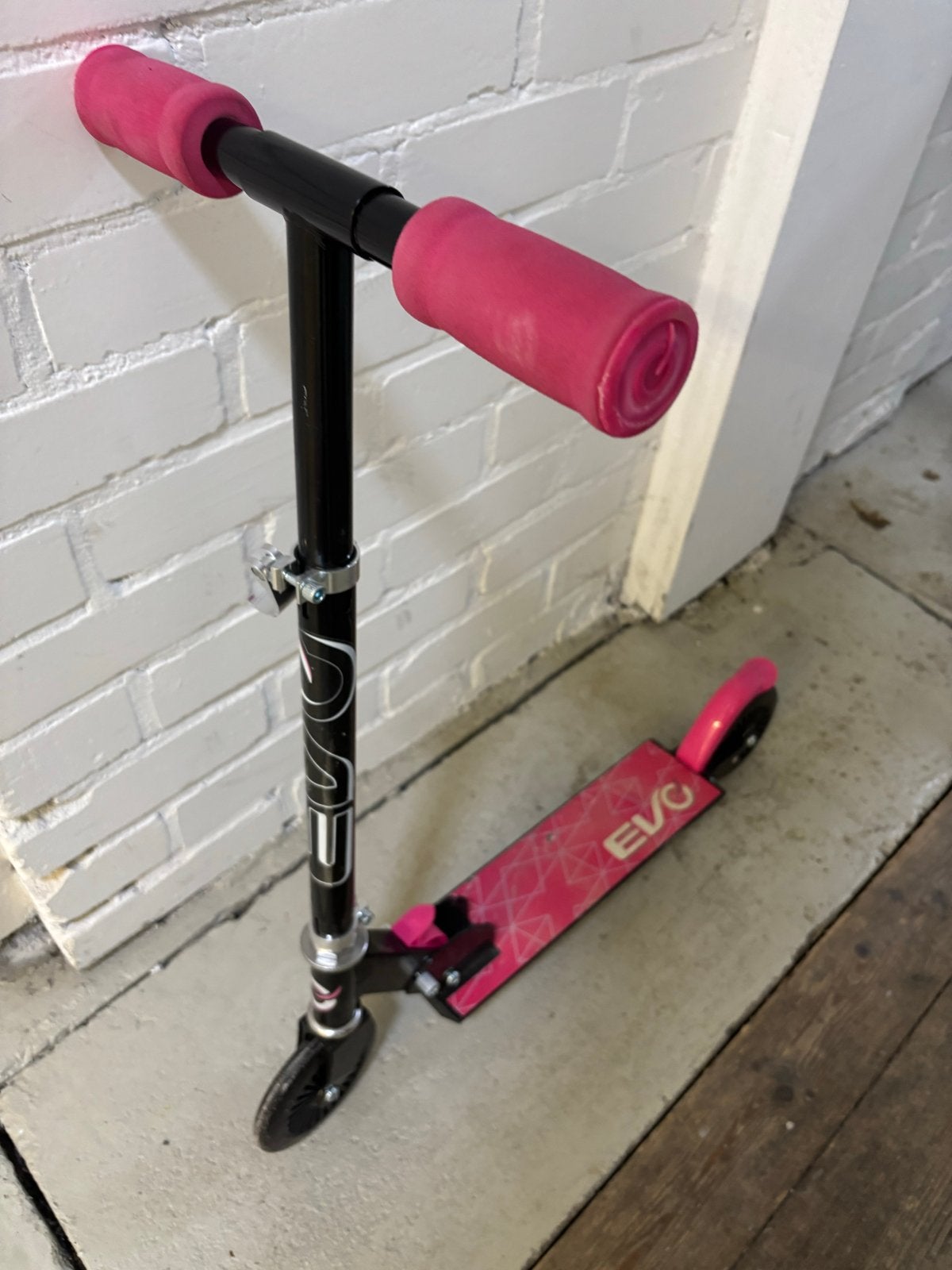 Roze EVO step voor kinderen - Gebruikt maar goed, Ophalen of Verzenden, Gebruikt, Gewone step