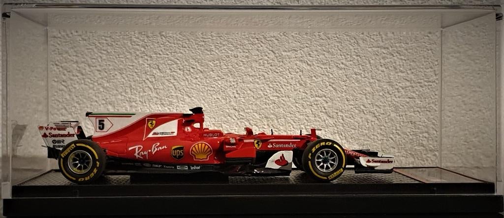 BBR Ferrari SF70-H Sebastian Vettel GP Belgio Limited 200, Hobby en Vrije tijd, Modelauto's | 1:43, Ophalen of Verzenden, Nieuw