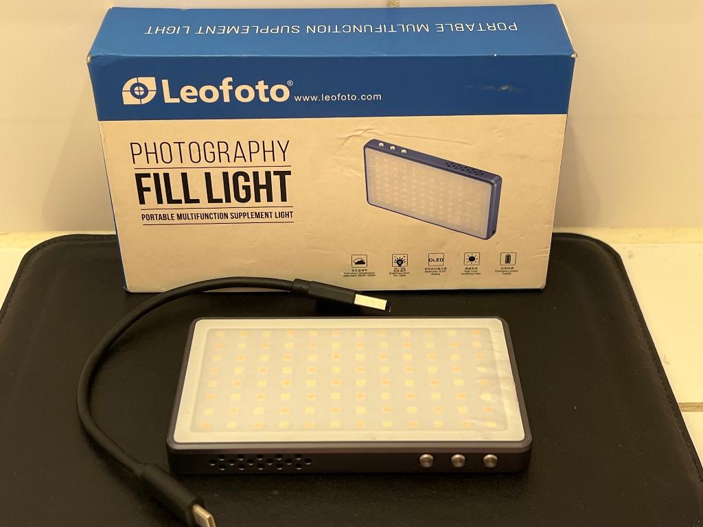 Leofoto FL-L96 Ledpaneel Fill Light, Audio, Tv en Foto, Fotografie | Flitsers, Ophalen of Verzenden, Zo goed als nieuw, Overige merken