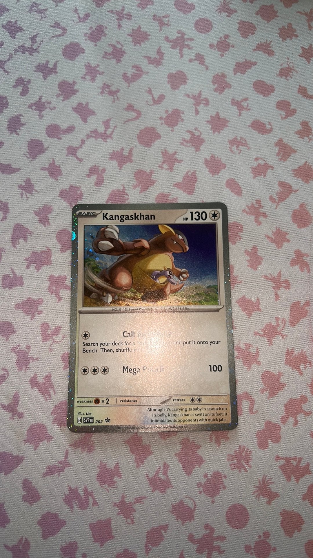 Kangaskhan SVP202 promo, Ophalen of Verzenden, Zo goed als nieuw