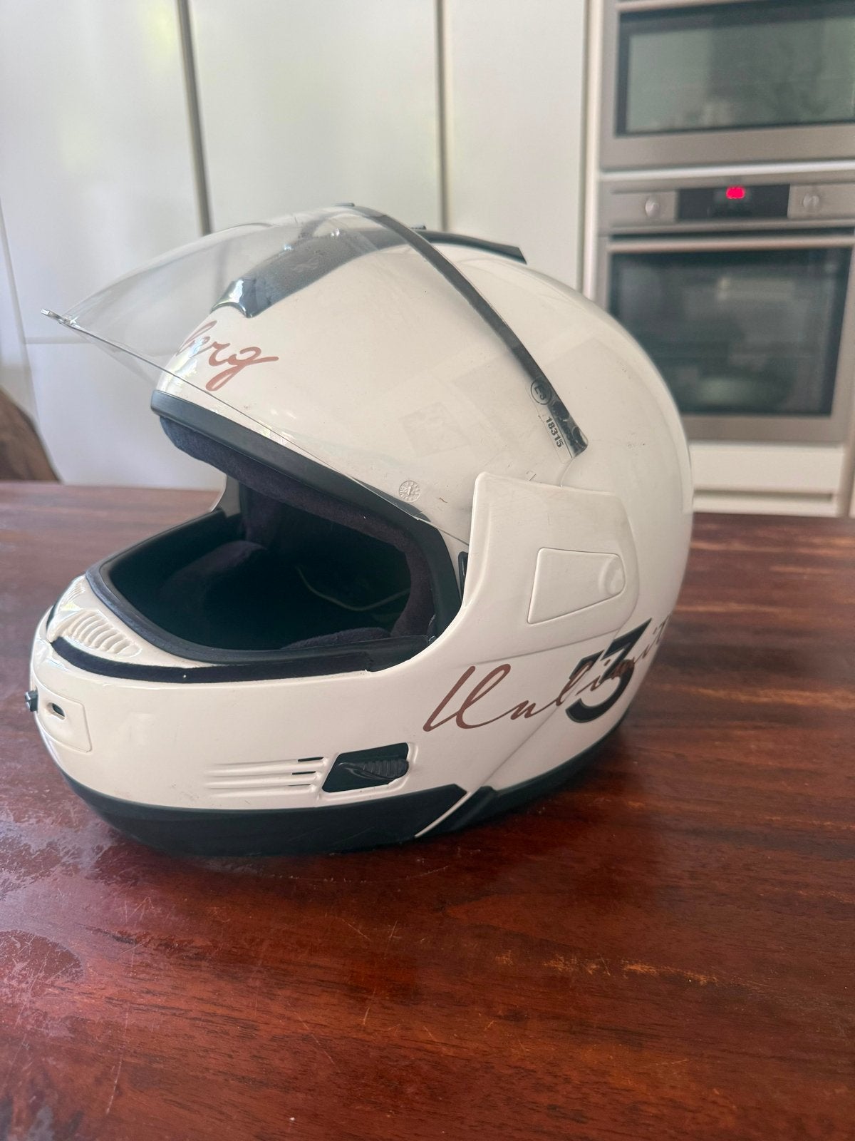Caberg Luminated3 Motorhelm met vizier - Als nieuw!, Ophalen of Verzenden, Tweedehands, Caberg