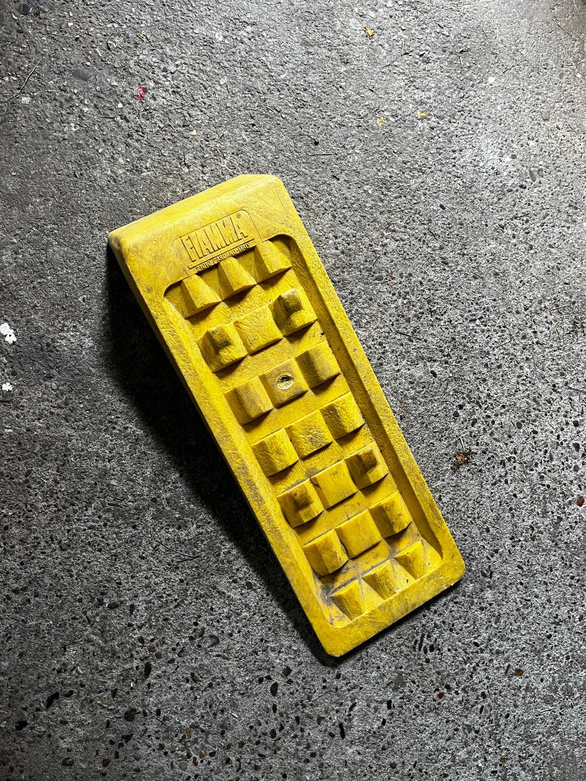 Fiamma Level System Camper Caravan Oprijblok Geel, Ophalen of Verzenden, Gebruikt