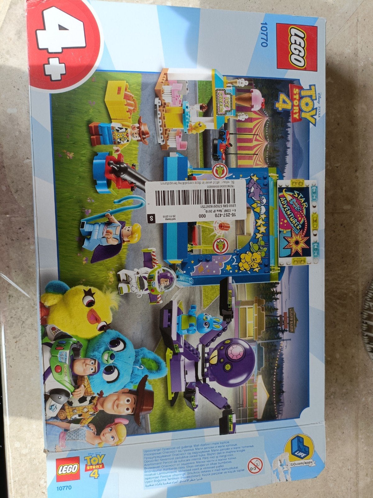 LEGO Toy Story 4 Carnaval Avontuur 10770, Ophalen of Verzenden, Nieuw
