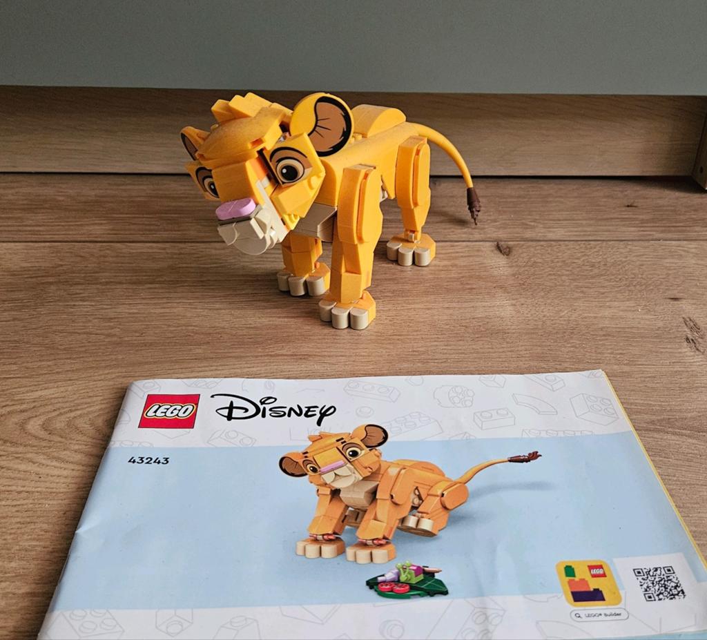 Lego Simba 43243, Ophalen