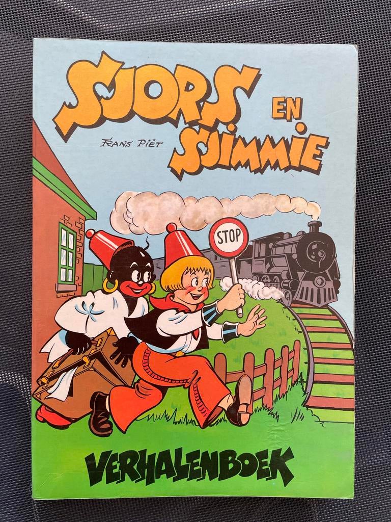 Sjors en Sjimmie Verhalenboek - Frans Piët, Eén stripboek, Ophalen of Verzenden, Gelezen