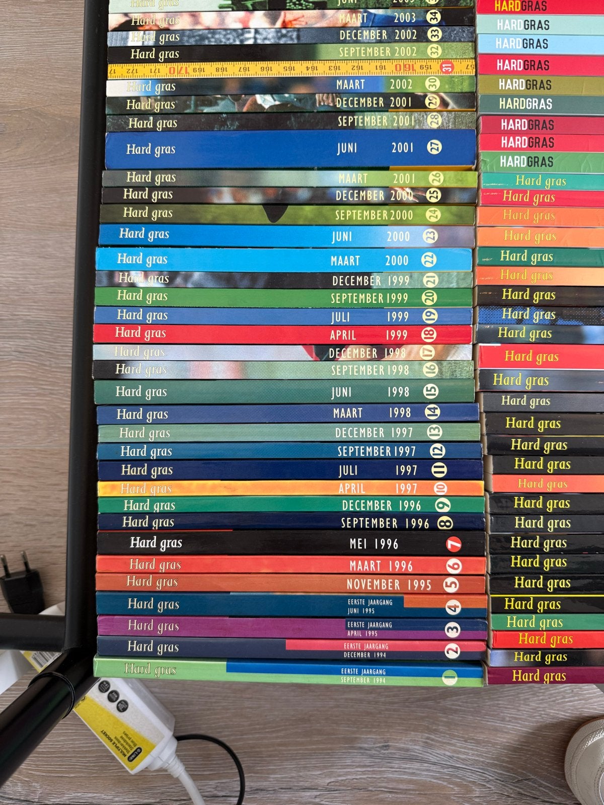 Bijna 30 jaar Hard Gras Collectie  nr 1 tm 142 (1994-2022), Boeken, Tijdschriften en Kranten, Ophalen, Gelezen, Sport en Vrije tijd
