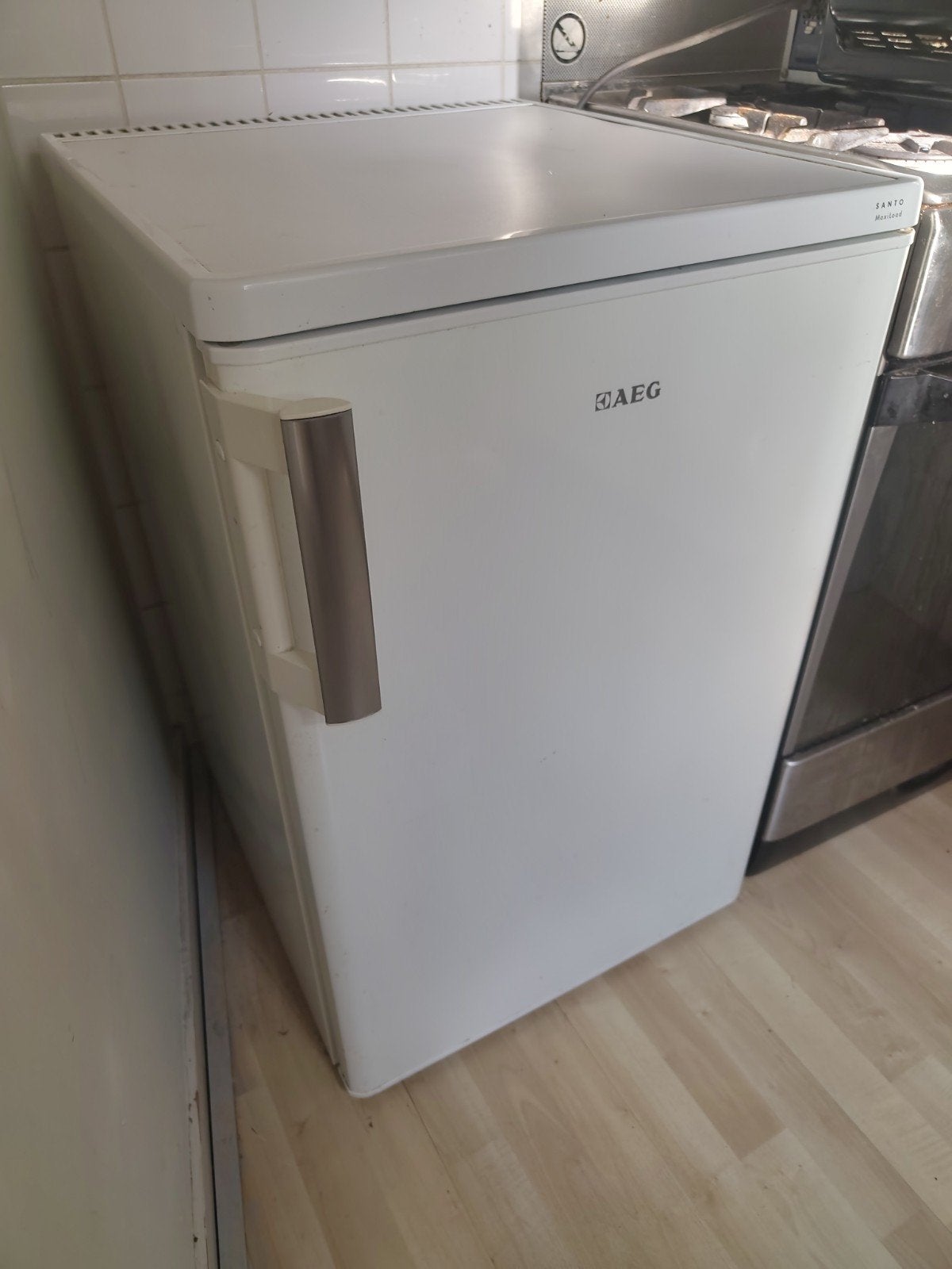 AEG koelkast Santo Maxiload, Gebruikt, Minder dan 85 cm, Ophalen, Vrieskast