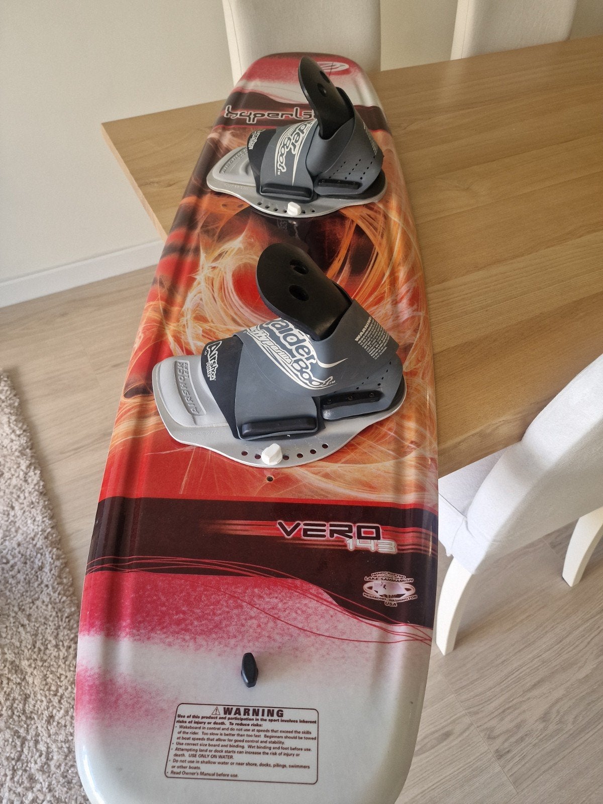 Kinder Wakeboard tot maat 38, Ophalen, Gebruikt, Board en Schoenen