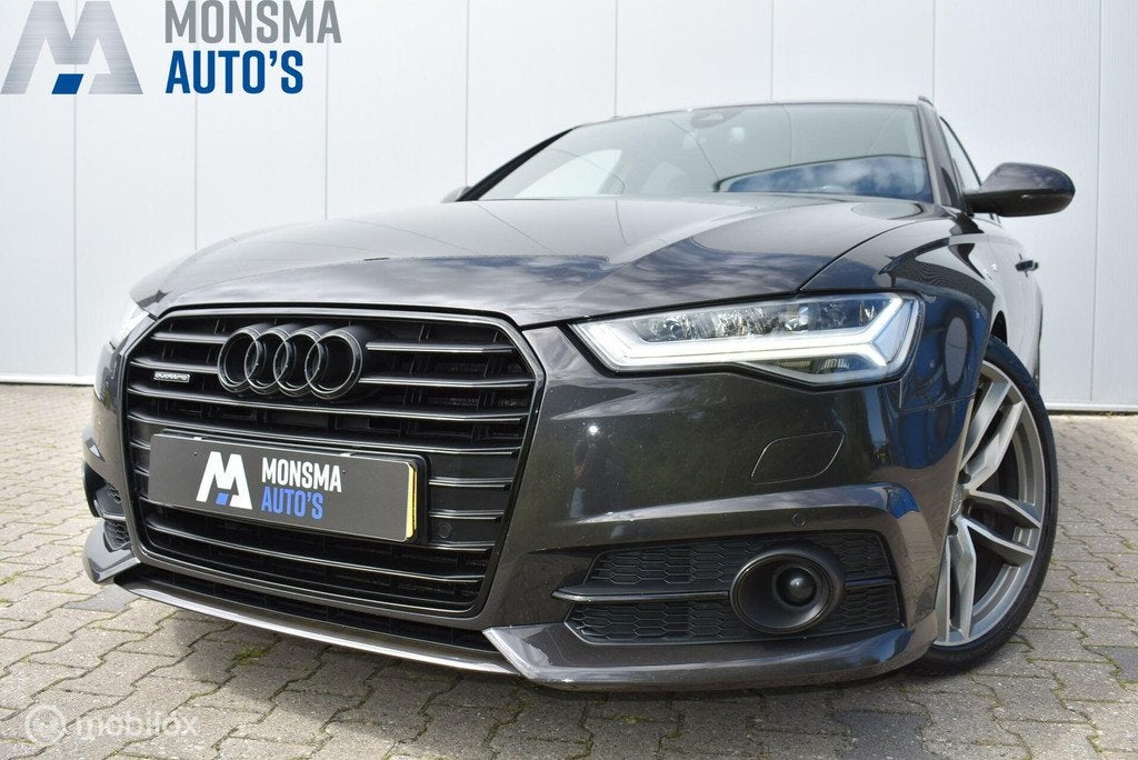 Audi A6 Avant 3.0 TFSI q. MTM 440pk Oolonggrau RS-stoelen AC, Auto's, Audi, Gebruikt, 2995 cc, 1790 kg, Vierwielaandrijving