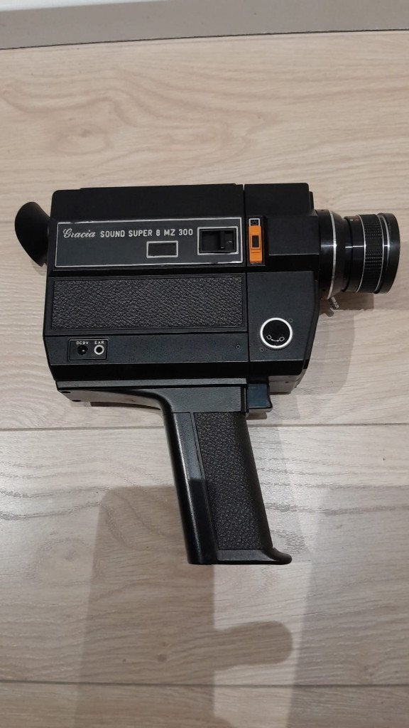 Vintage Gracia Sound Super 8 MZ 300 Filmcamera (Jaren 70), Ophalen of Verzenden, 1960 tot 1980