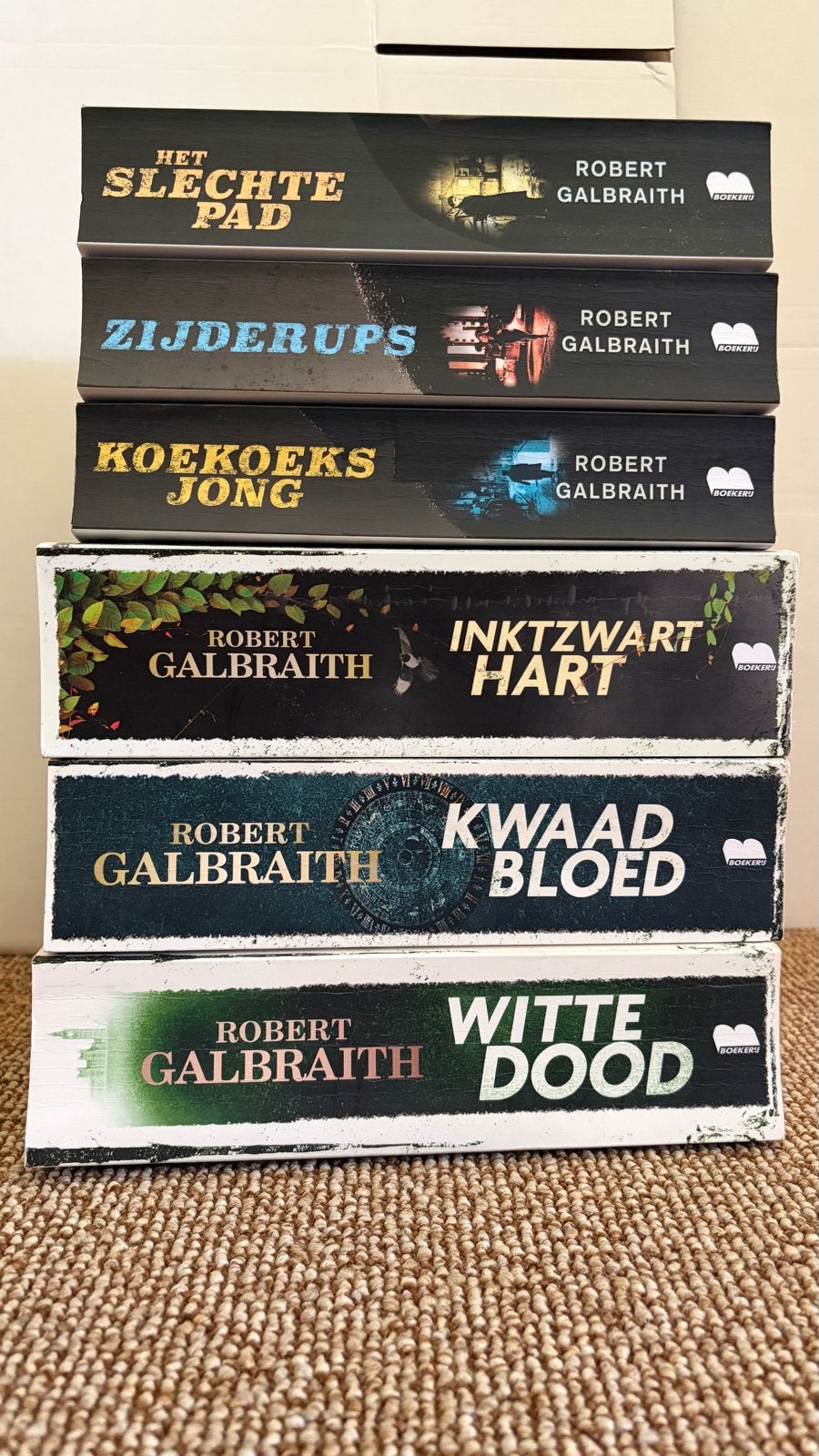 Robert Galbraith - Cormoran Strike serie (6 boeken), Ophalen, Gelezen, Nederland