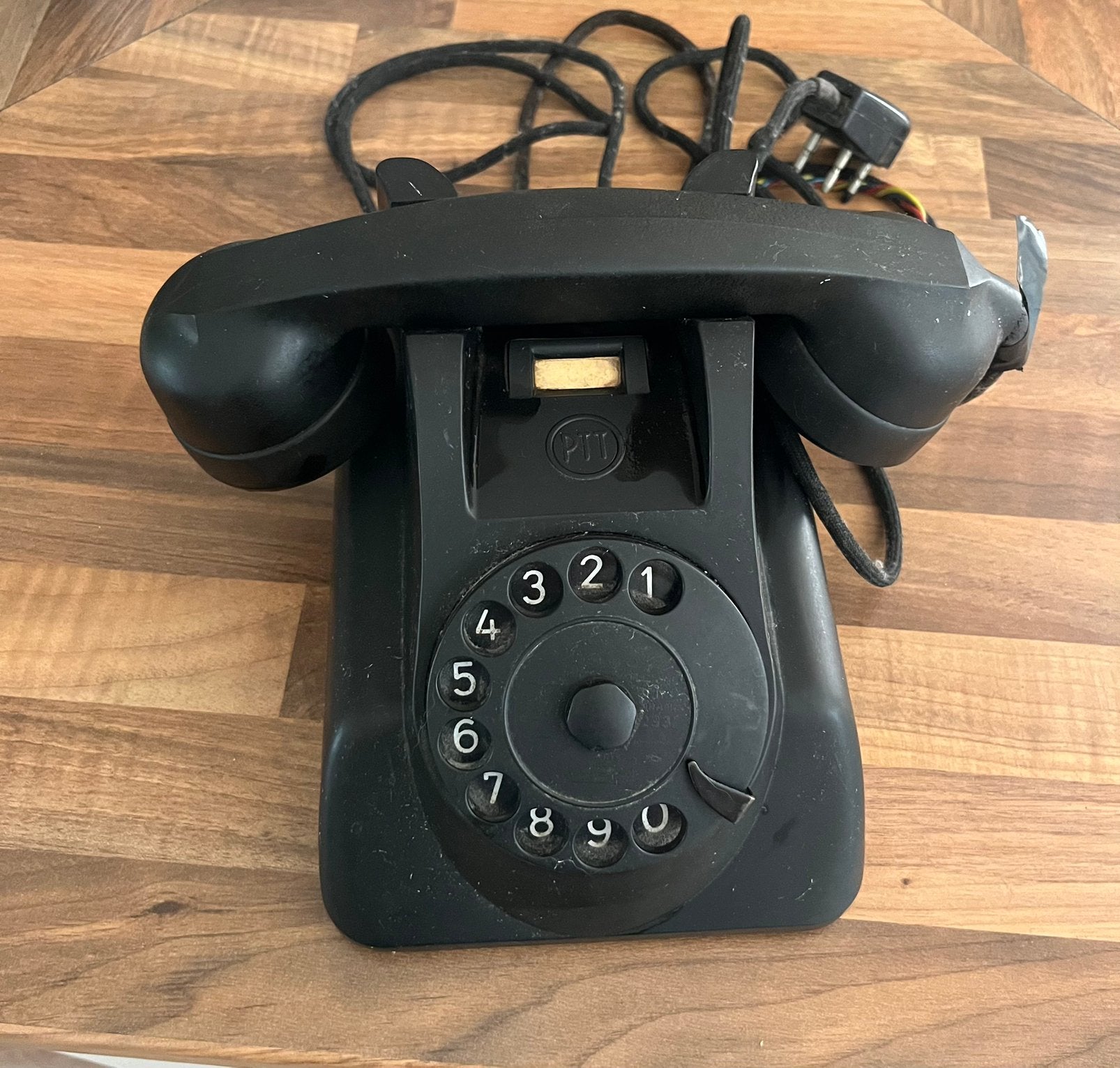 Bakkelieten telefoon, Ophalen, Gebruikt, Met draaischijf