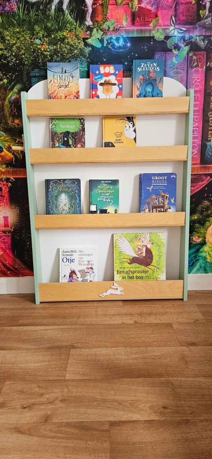 Tender Leaf Toys Boekenkast voor Kinderkamer, Ophalen, Met plank(en), Kindvriendelijk, Speels, Gebruikt