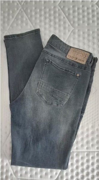 Cast Iron Jeans Mt. 34x34  ZGAN, Kleding | Heren, Spijkerbroeken en Jeans, Ophalen, Overige jeansmaten, Zo goed als nieuw, Cast Iron
