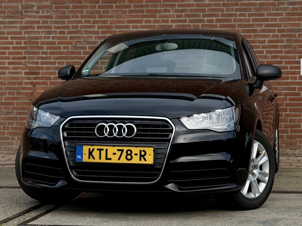 Audi A1 Sportback 1.2 TFSI Connect |Stoelverw |Navi |Clima |, Euro 5, 86 pk, 4 cilinders, Zwart