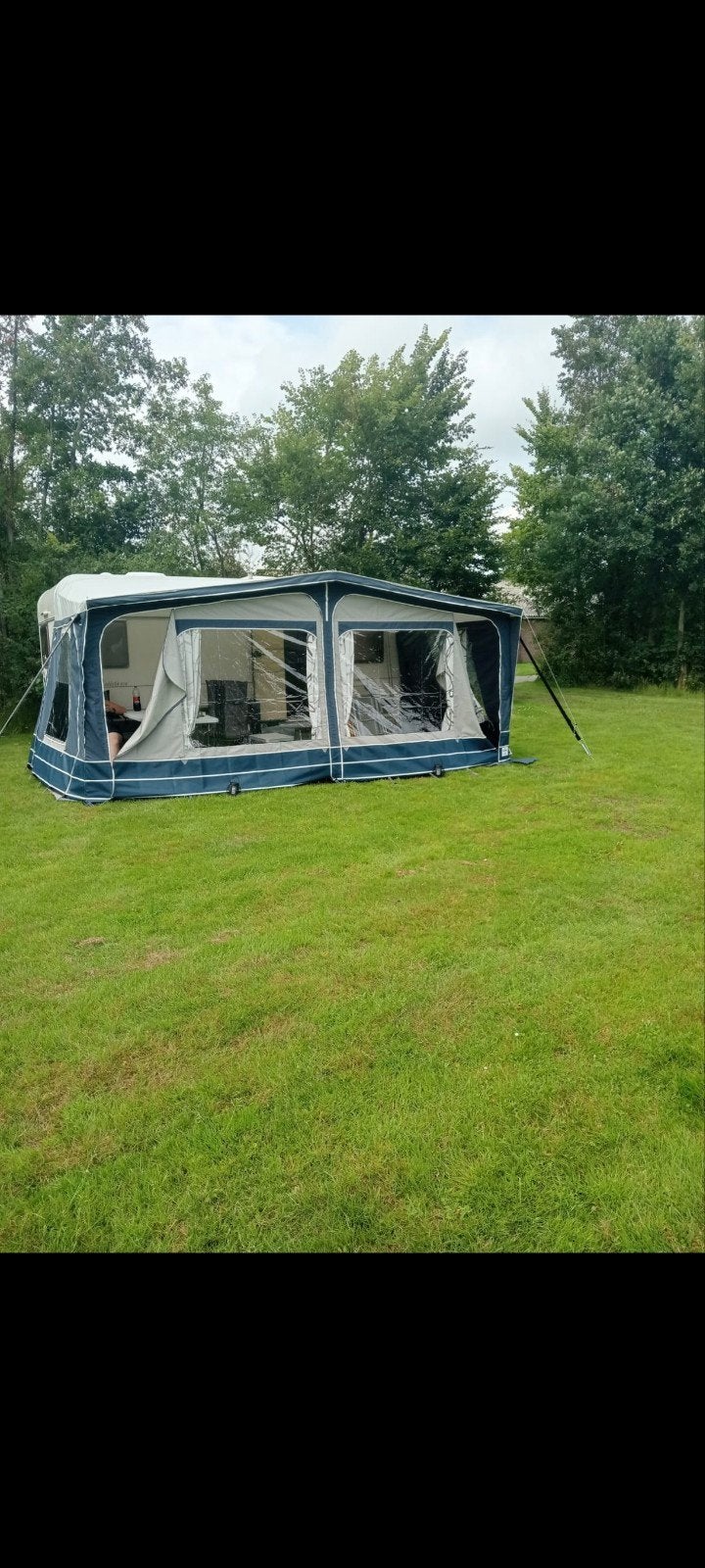 Chateau caravan 490, Ophalen, Gebruikt