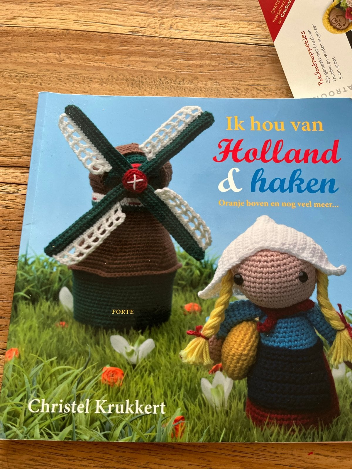 Ik hou van Holland & haken - Christel Krukkert, Hobby en Vrije tijd, Ophalen of Verzenden, Gebruikt, Haken, Patroon of Boek