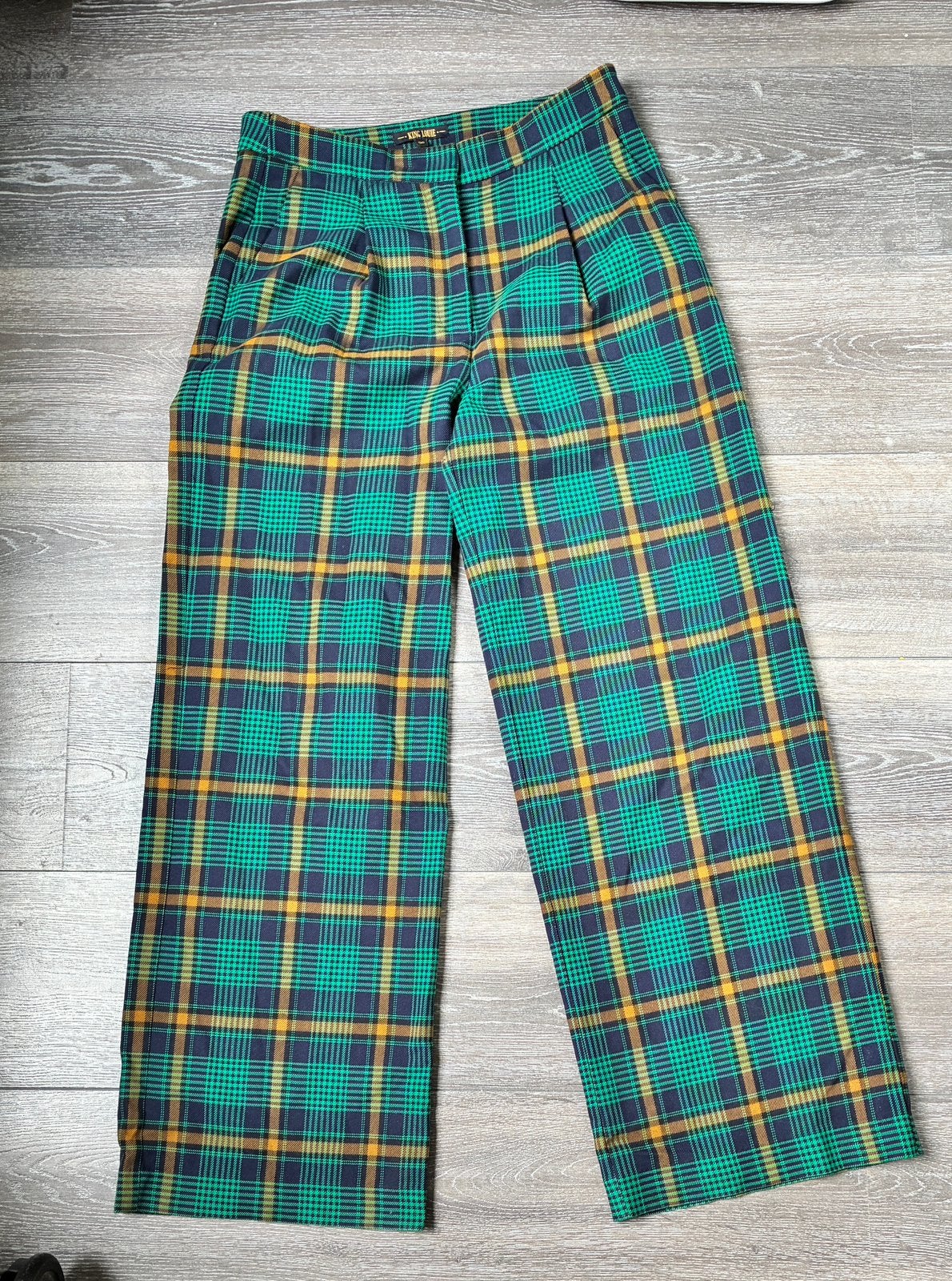 King Louie frederica pants broek maat 36, Kleding | Dames, Broeken en Pantalons, Ophalen of Verzenden, Zo goed als nieuw, Maat 36 (S)