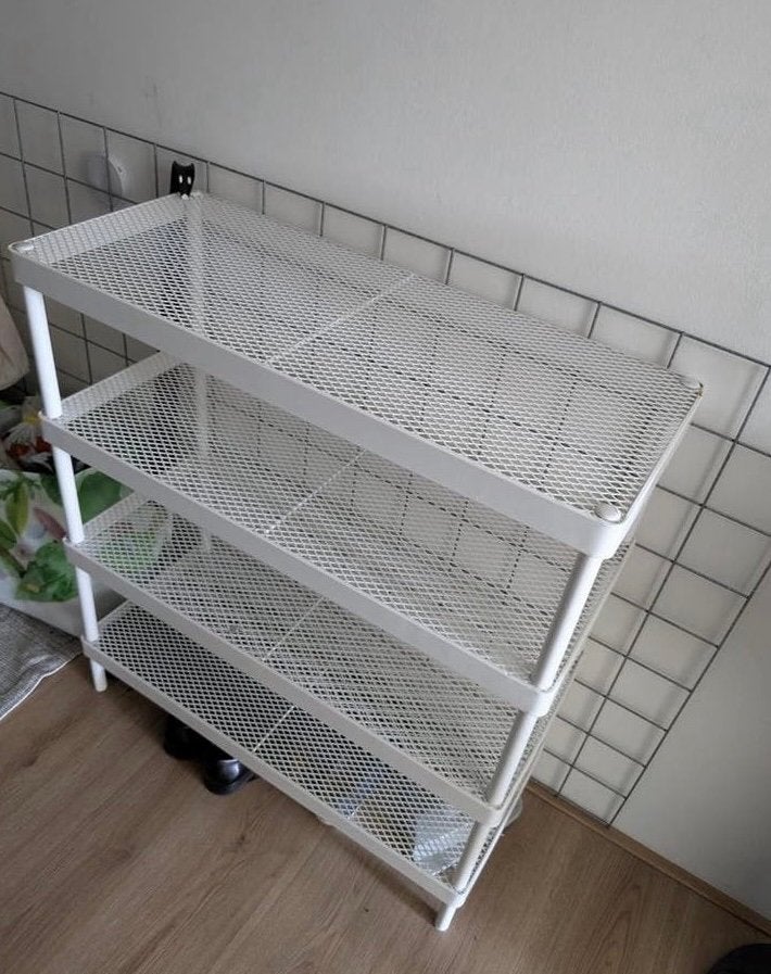 ikea mackapar double schoenenrek 4 lagen ( stellingkast ), Ophalen of Verzenden, Zo goed als nieuw