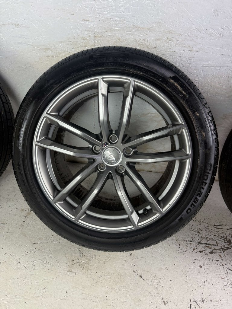 Originele bmw 5 serie g30 g31 zomer 5x112 style 662 breedset, Auto-onderdelen, Banden en Velgen, Niet ingevuld, 18 inch, Gebruikt