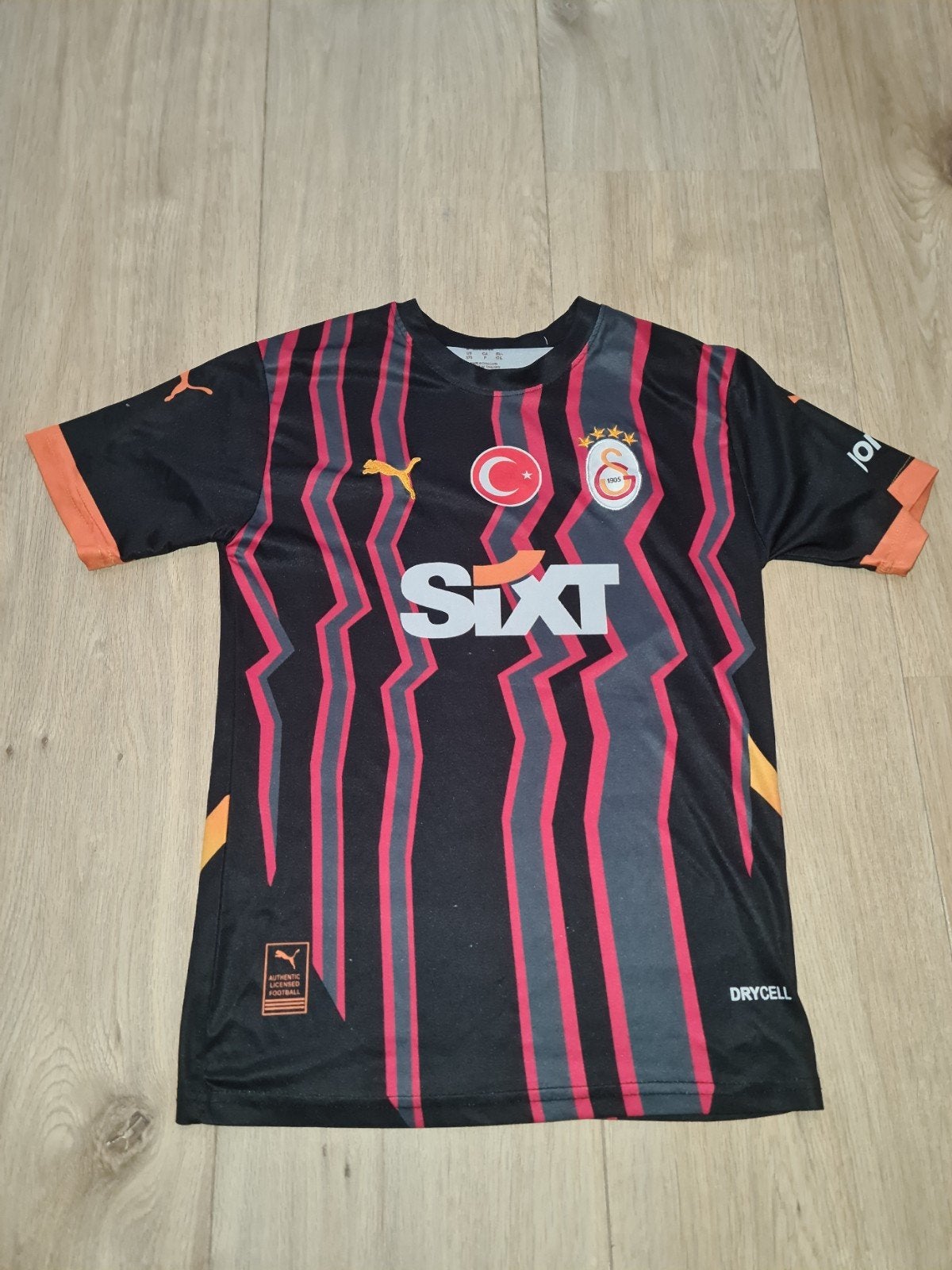 Galatasaray Puma voetbalshirt maat 176 (S), Kleding | Heren, Puma, Zwart, Ophalen of Verzenden, Zo goed als nieuw